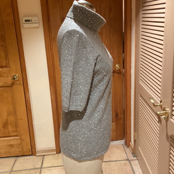 Cashmere with sequin sweater - Picture 5 of 7